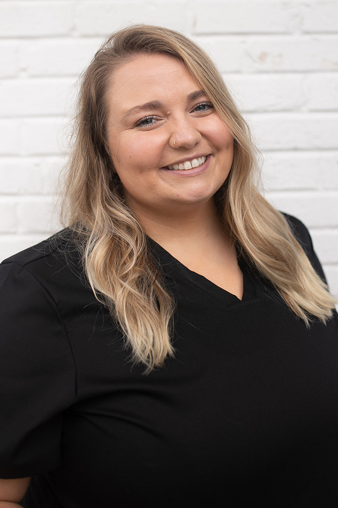 Britni, Practice Manager of BASE Wellness and Spa in Chesterton