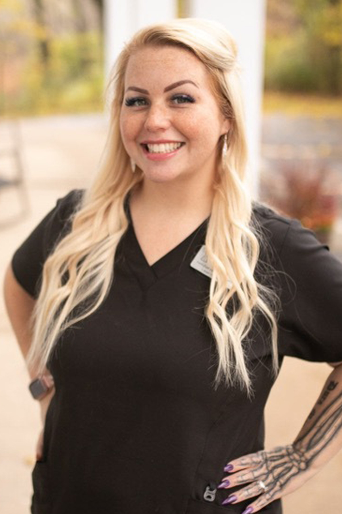 Natalie, Certified Medical Assistant and Laser Technician of BASE Wellness and Spa in Chesterton
